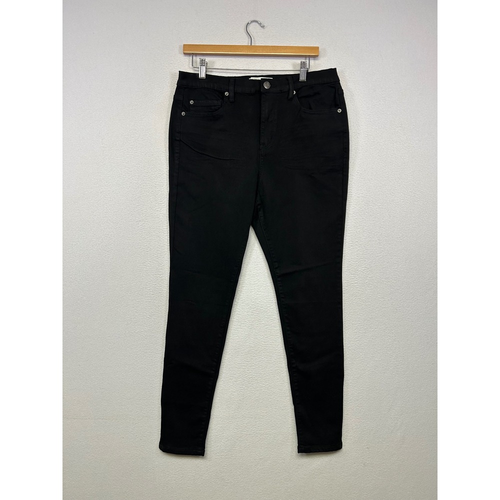 Minimalist Mudd Womens 15 Black High Rise FLX Stretch Skinny Jeggings Jeans